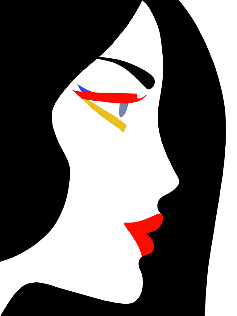 Abstract Colour Profile