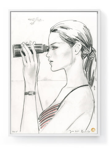 Binoculars Girl