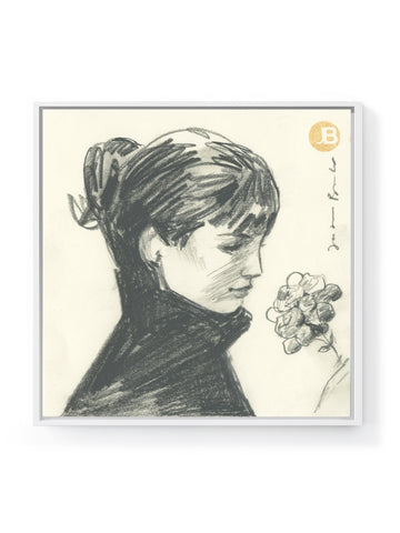 Woman with Flowers