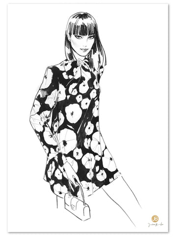 Monochrome Sundress