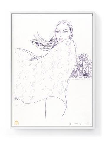 LV Beach Robe